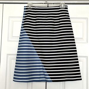 J. Crew Striped Skirt